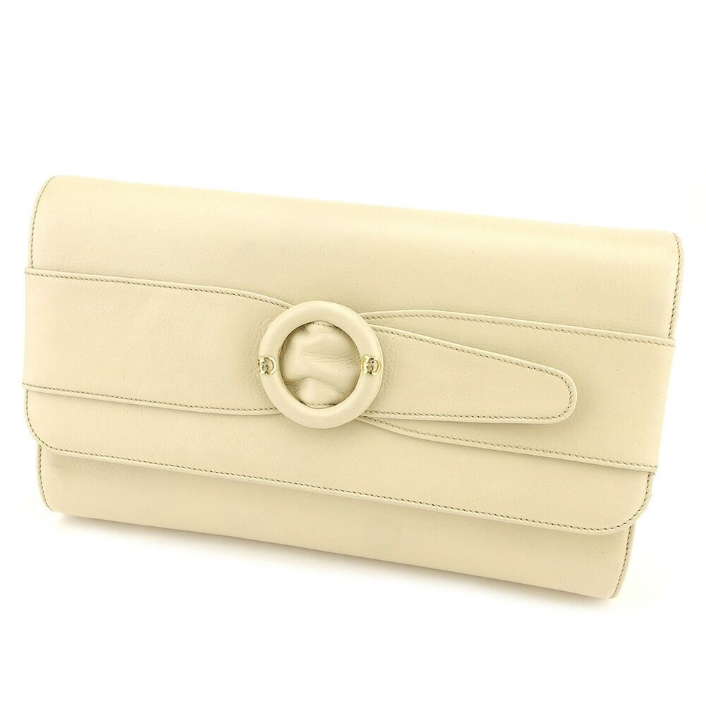 【BIGお買い物ラリー★30%OFFセール中】グッチ GUCCI クラッチバッグダブルG オールドグッチ ベージュ ゴールド レディース 中古 最大30％OFF☆年越しセール】グッチ GUCCI クラッチバッグ ダブルG