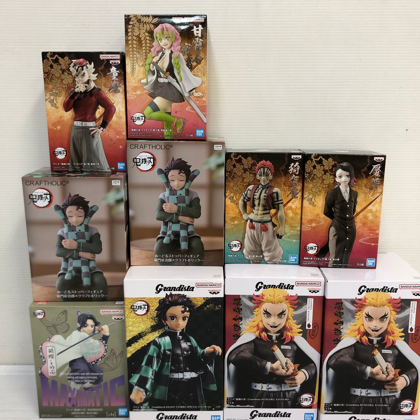 △鬼滅の刃 フィギュア まとめ ※箱ダメージ品含む 未開封品