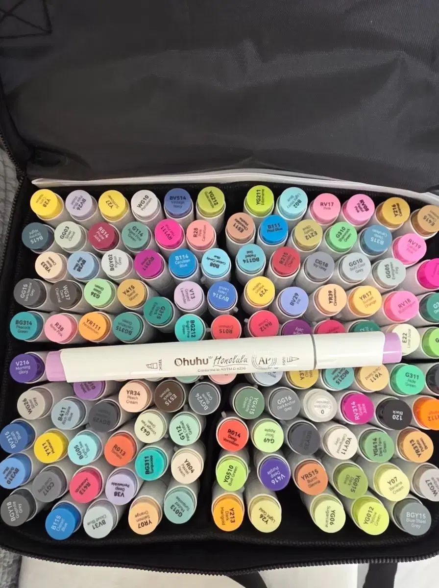 午後午後 ホノルル ブラッシュマーカーファン セット