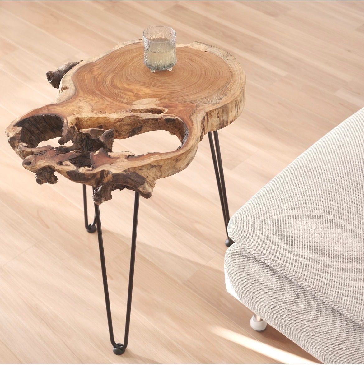 欅のテーブル / コーヒーテーブル / サイドテーブル / ソファテーブル