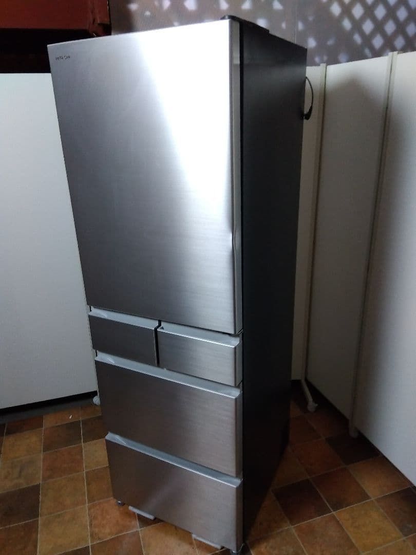日立 5ドア R-HS47T(S)型 シルバー 冷凍冷蔵庫 凹み有 23年製 - メルカリ