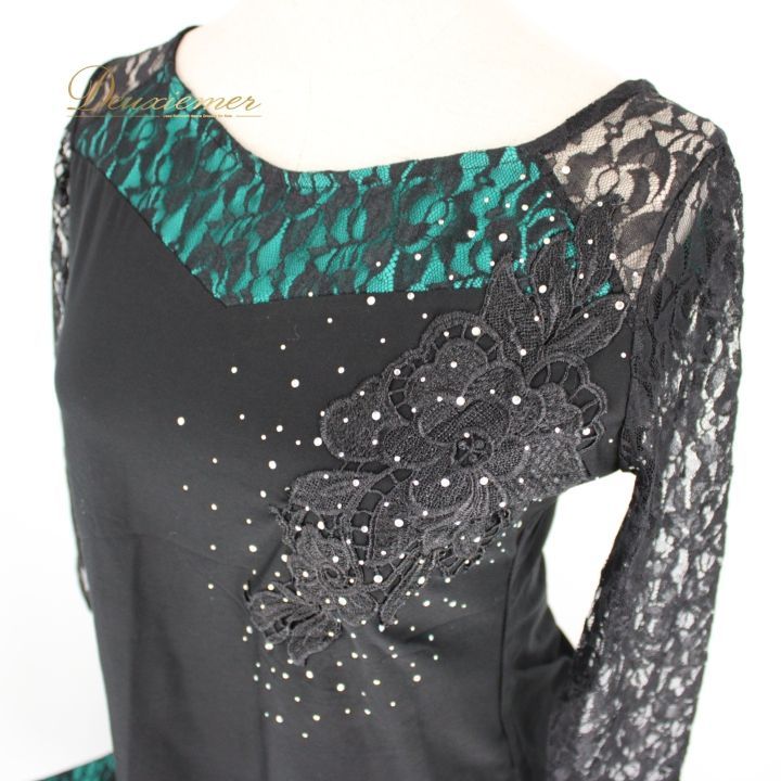 社交ダンス 衣装 スタンダード 上下セット ツーピース レッスンウェア