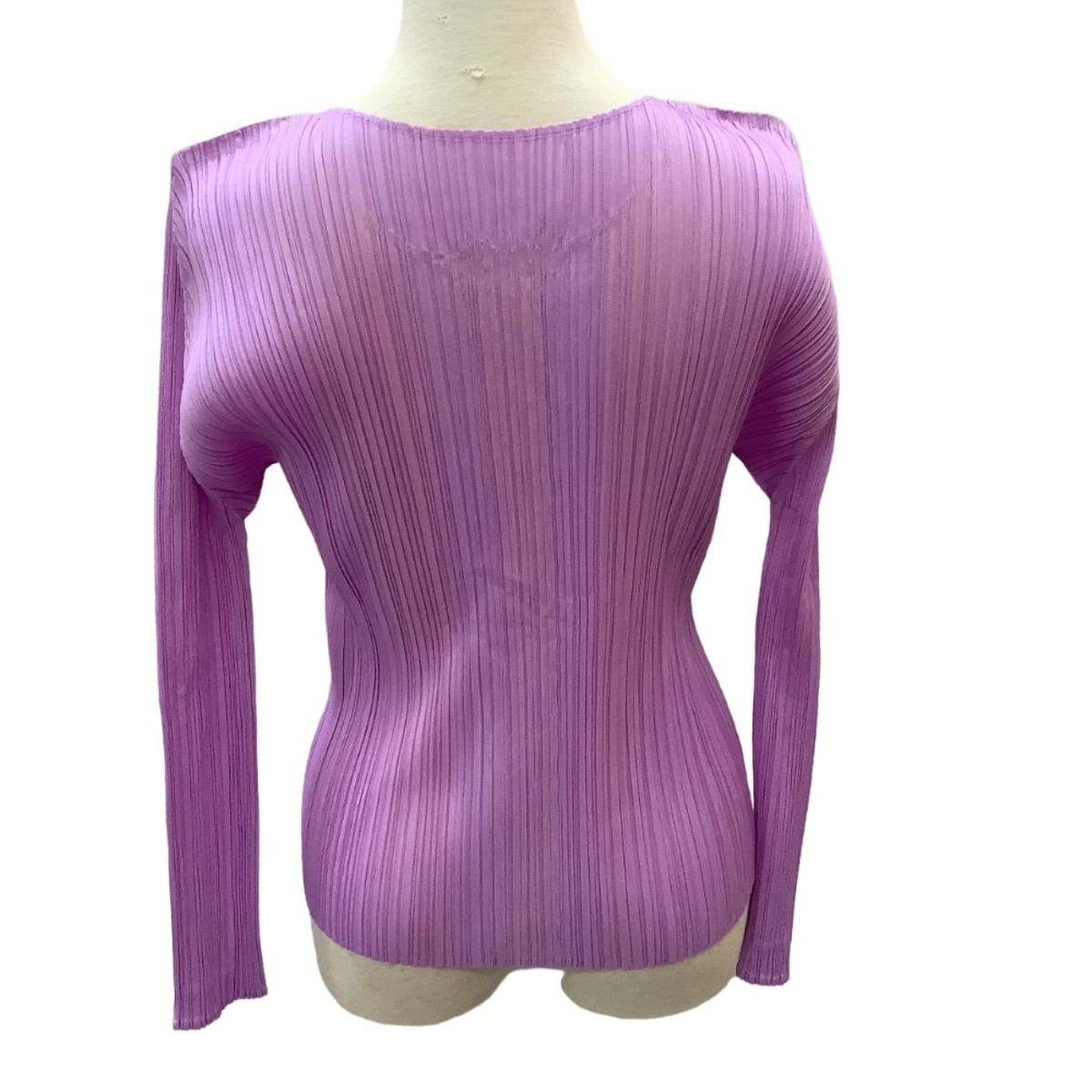 極美品✨PLEATS PLEASEイッセイミヤケ カットソー グラデーション ♪♪ISSEY MIYAKE イッセイミヤケ PLEATS PLEASE カットソー SIZE 3