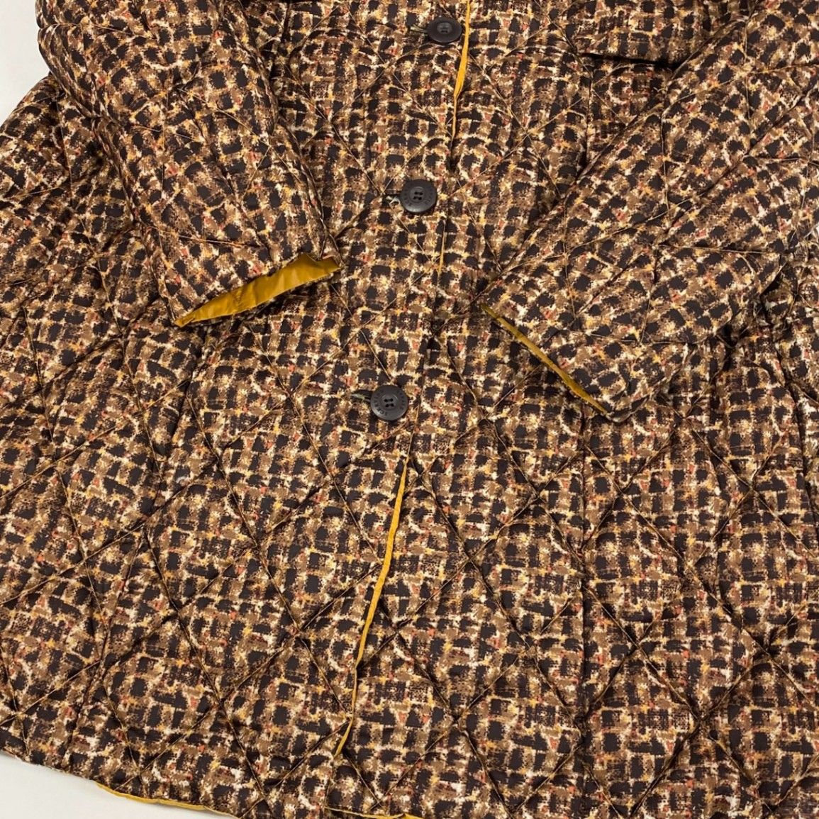 27L15 ERMANNO SCERVINO エルマンノシェルビーノ 中綿コート ロング