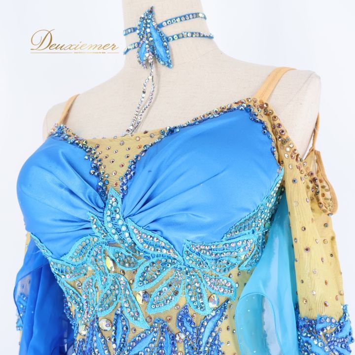 社交ダンス 衣装 スタンダードドレス ドレス スタンダード ワンピース