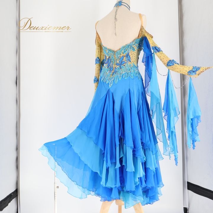 社交ダンス 衣装 スタンダードドレス ドレス スタンダード ワンピース