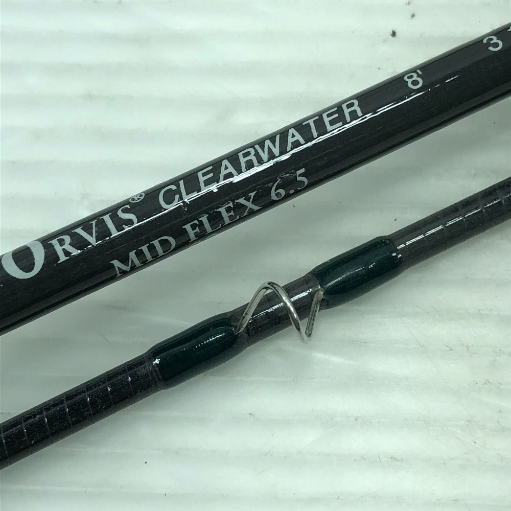 未使用 オービス クリアウォーター ミッドフレックス6.5 8ft ΣΣORVIS オービス フライロッド クリアウォーター ミッドフレックス6.5