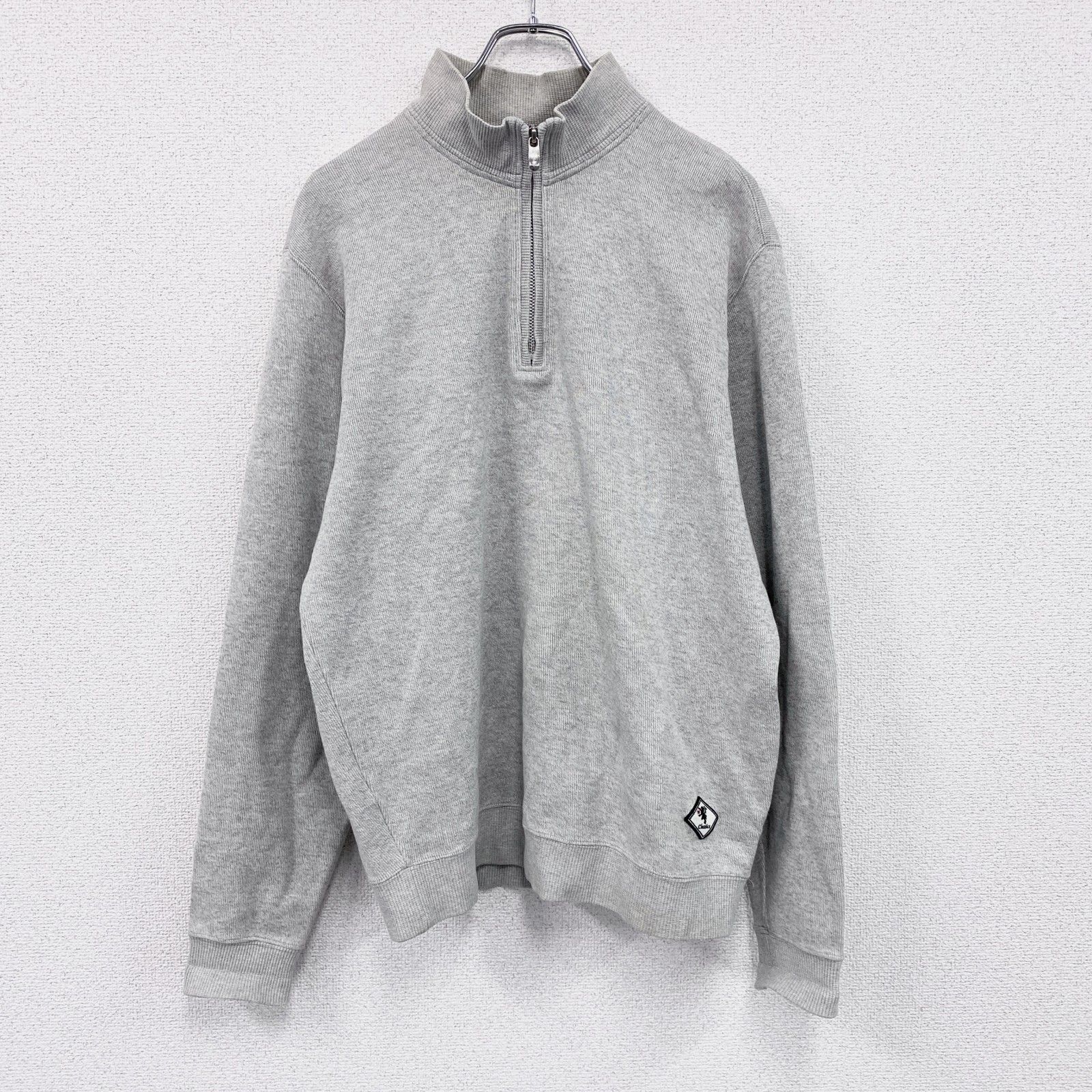 古着 used VAN JAC ヴァンヂャケット ハーフジップスウェット アーチ