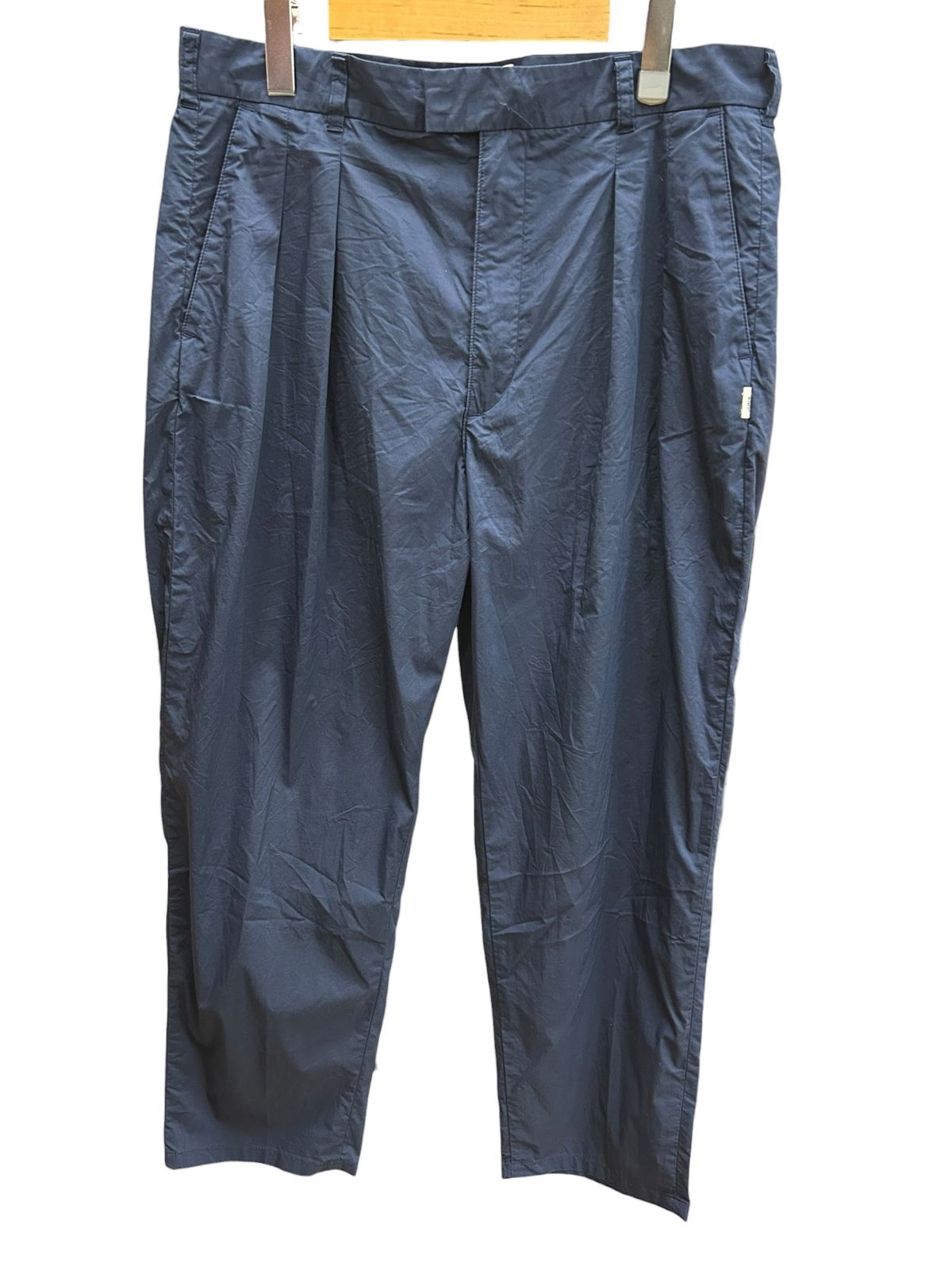 WTAPS ダブルタップス HUNTS CTPL WEATHER COOLMAX ナイロンパンツ 2タック 241 TQDT-PTM 03 3 ネイビー メンズ 027