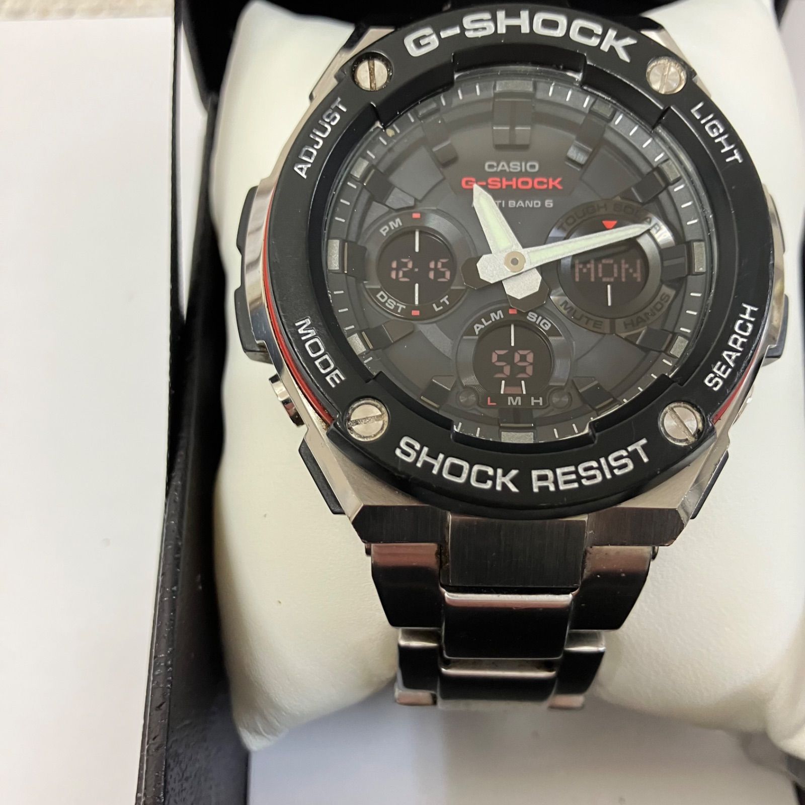 CASIO カシオ G-SHOCK ジーショック GST-W100D シルバー ステンレス