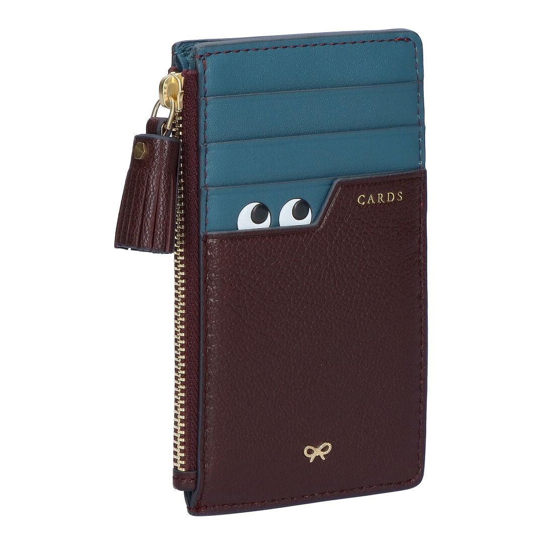 アニヤハインドマーチ ANYA カードケース フラグメントケース PEEPING EYES ピーピング アイズ 204880| CLARET