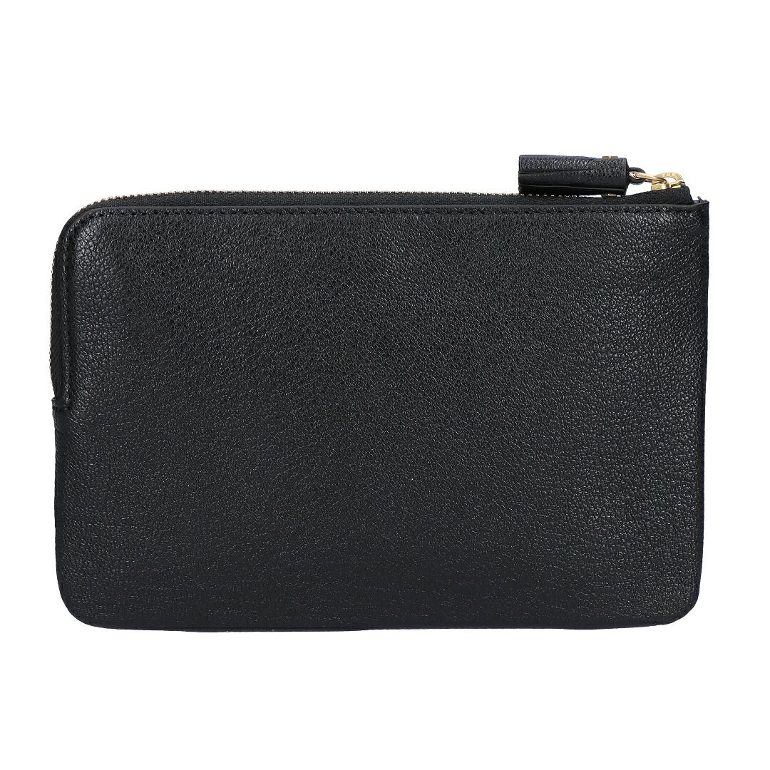 アニヤハインドマーチ ANYA ポーチ LOOSE POCKET EYES ルース ポケット アイズ 193634 BLACK CAPRA