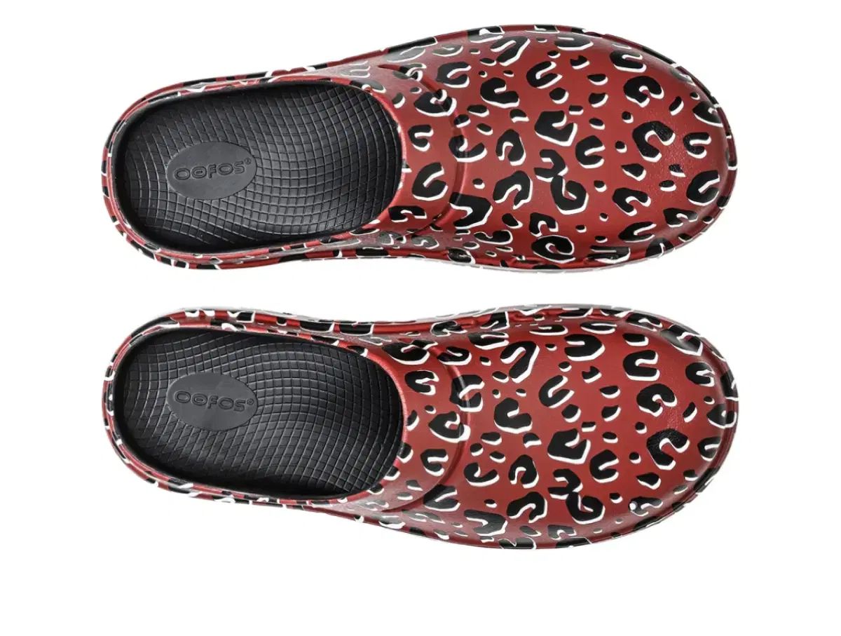 OOFOS x タカヒロミヤシタ ザ ソロイスト レオパード klogg レッド M 11
