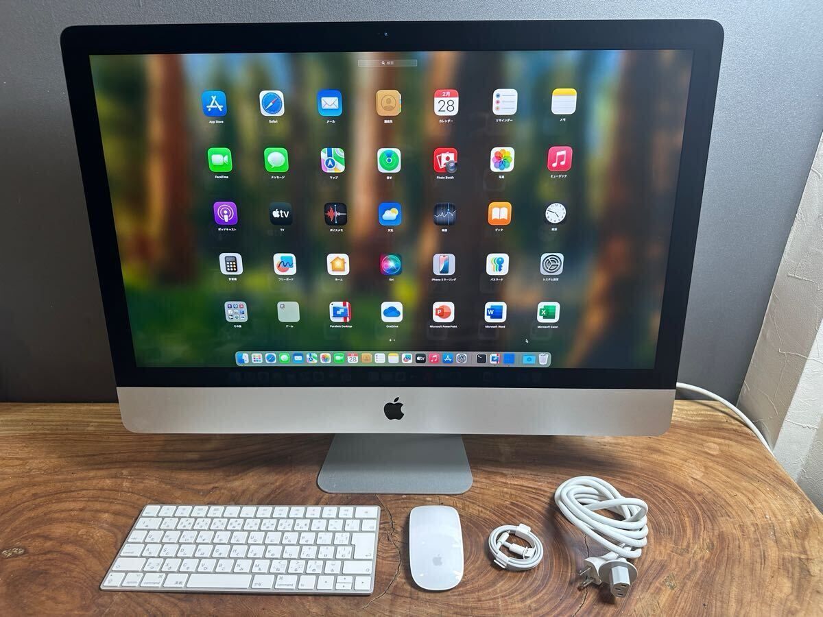 最上位美品」Apple iMac Retina5K 27inch 2019/CPUi9 3.6GHZ/32GB
