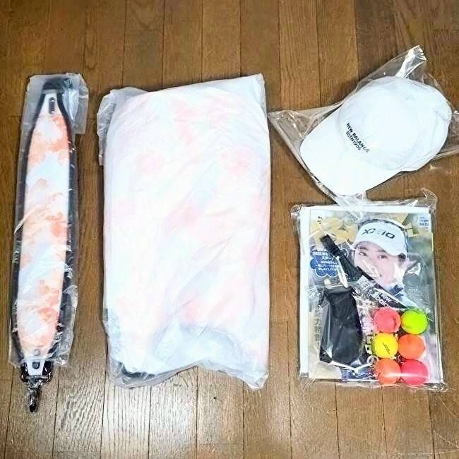 ニュー ンス キャディバック Balance ゴルフバック ネームプレート ゴルフキャップ