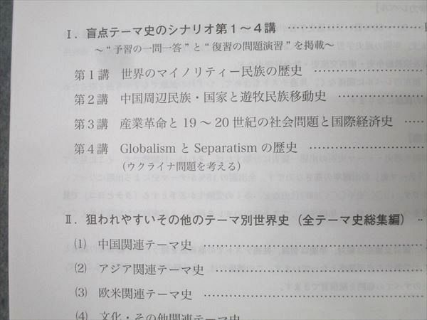 代ゼミ 世界史 これで完成！〈タテとヨコ〉のつながる世界テーマ史