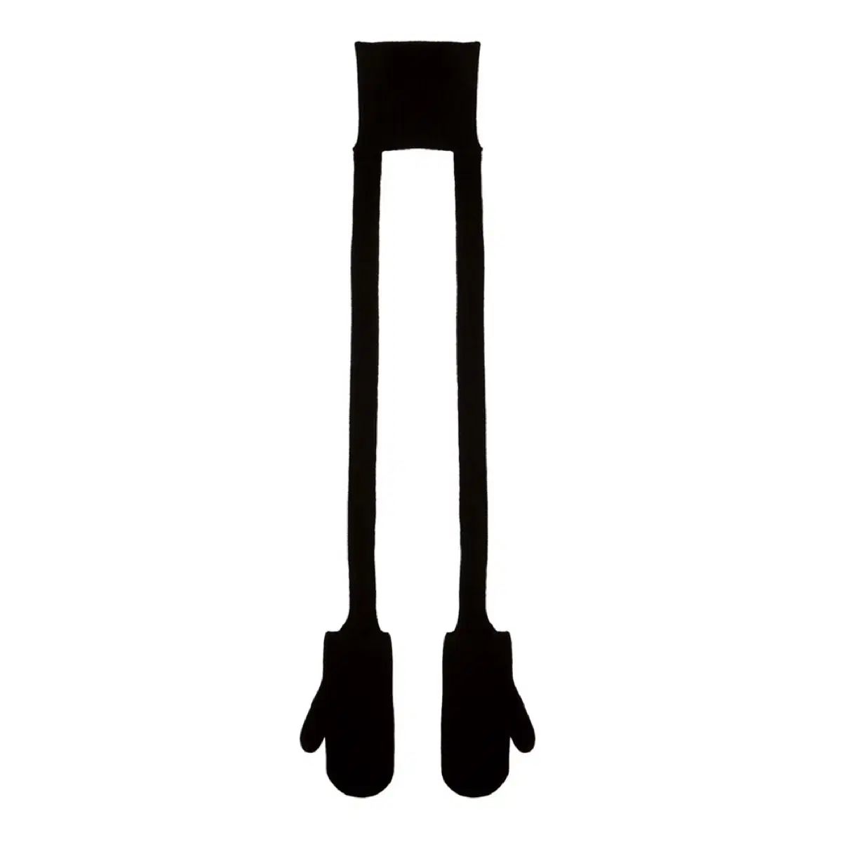 Bottega Veneta ボッテガ ヴェネタ ウール カシミア 手袋 ネックウォーマー ブラック COLOR