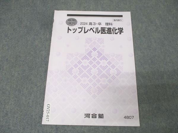 河合塾 トップレベル医進化学 テキスト 2024 夏期 005s0B - メルカリ