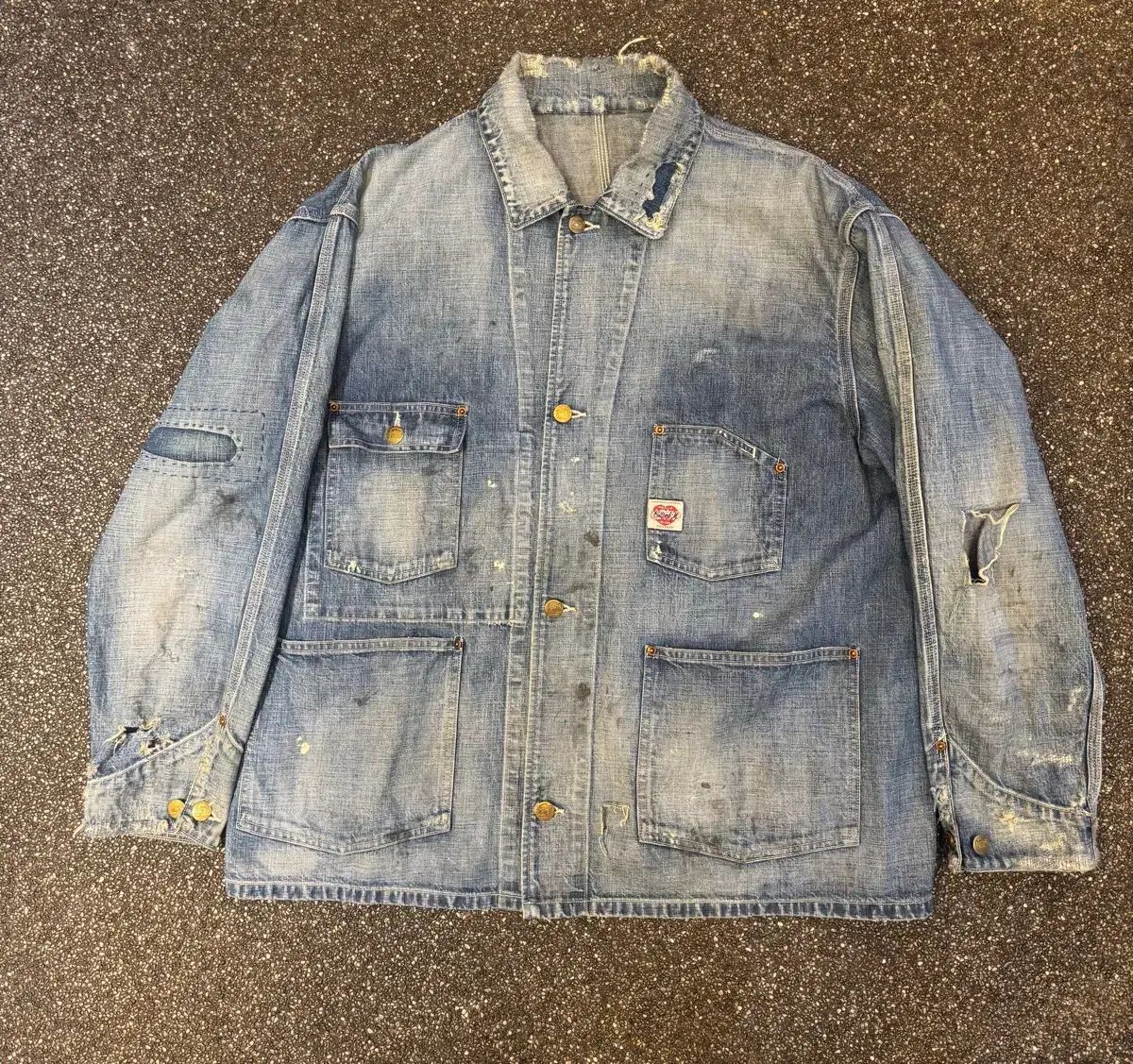 SAINT LUIS ミカエル デニム カバーオール m