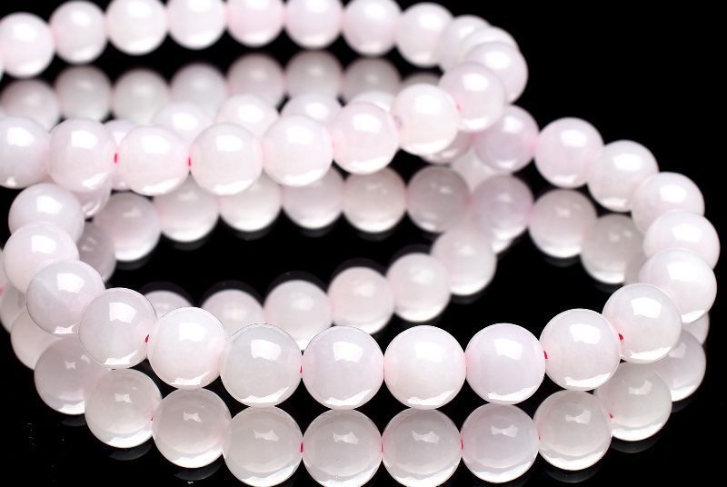 希少カラー◇ミャンマー産 ラベンダー翡翠 7.5mm ブレスレット 1個売り
