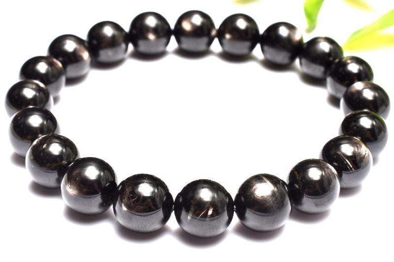 1点物】高品質◇金属光沢 ハイパーシーン(紫蘇輝石) 10mm