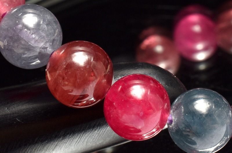 １点物 AAA 数量 MIXスピネル 8.5 mm ブレスレット パワーストーン 天然石 _MC 2423