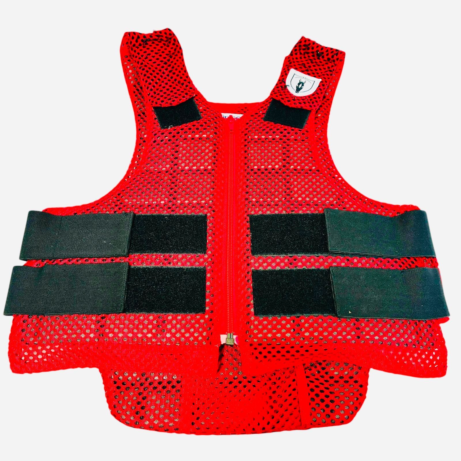 Tipperary Equestrian 乗馬用 ボディプロテクター ベスト YSサイズ レッド 子供用 ユース 乗馬用品 プロテクターベスト 安全装備 馬具 プロテクター