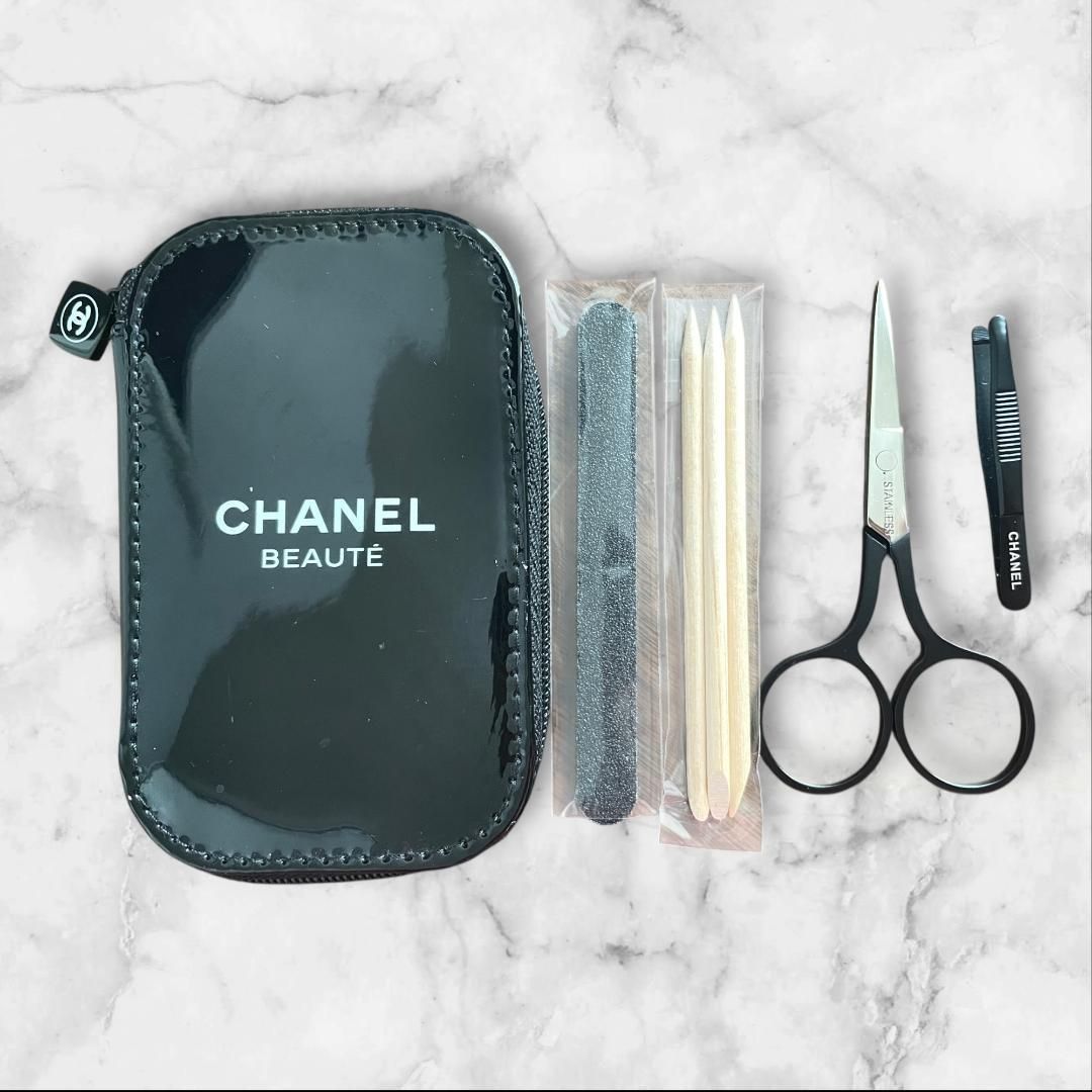 CHANEL シャネル ネイルケアセット ポーチ付き 5点セット - メルカリ