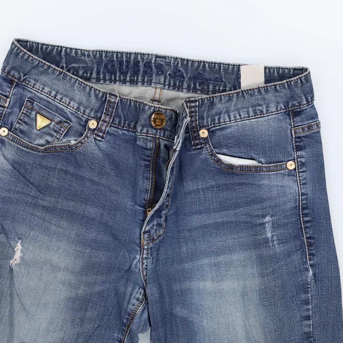 32 GUESS インディゴデニム パンツ ズボン 1211J1