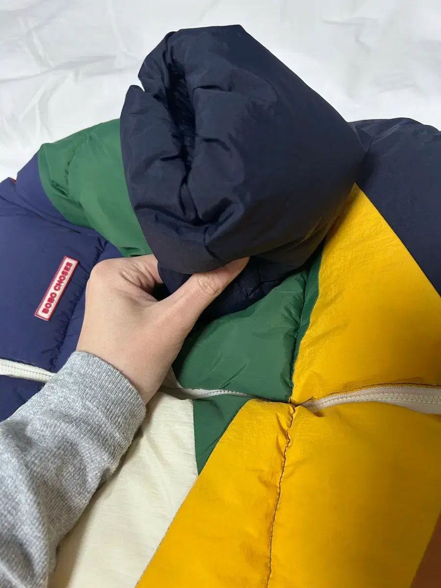  ボボショーズ カラーブロック ダウン 4-5 その他 ジャケット ブルゾン