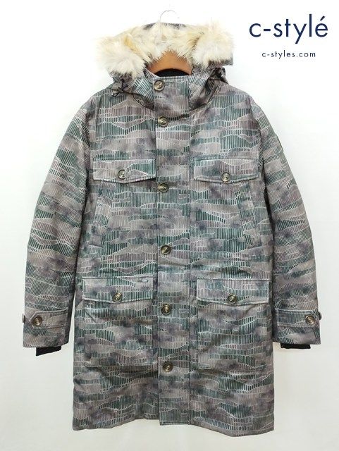 P 054 秋冬物 ♥品 nobis ノビス ダウンコート M マルチカラー CITIZEN | O