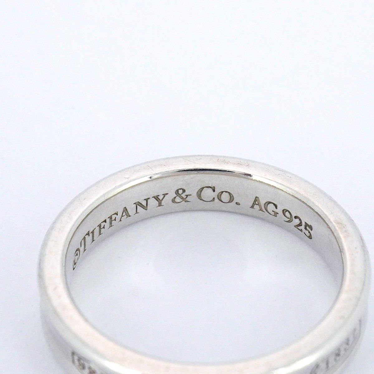 5jpb0178】ティファニー リング ナロー シルバー925 12.5号【中古