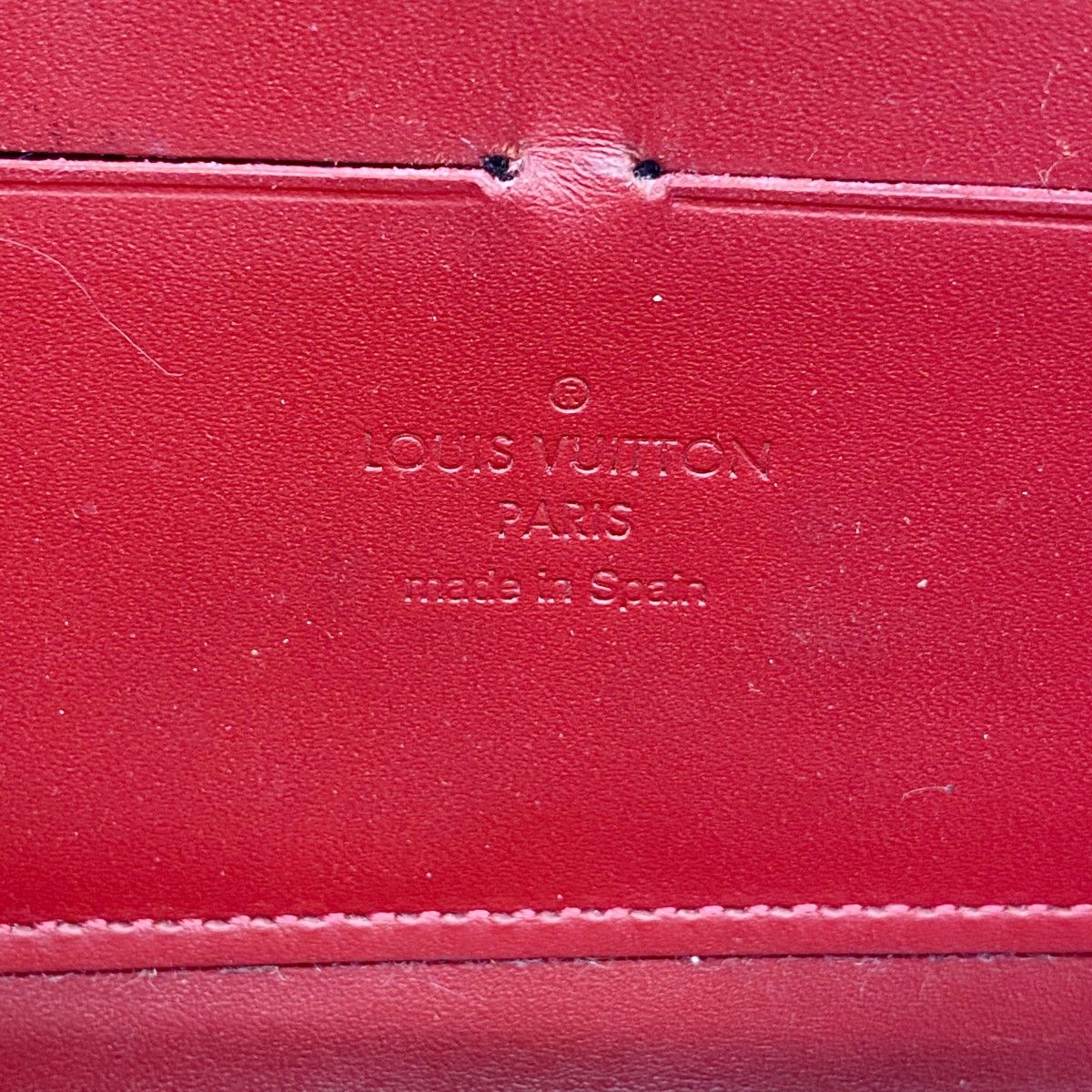 【5pb2239】ルイヴィトン 長財布 モノグラム・マット ジッピーウォレット ノワール/レッド【中古】メンズ