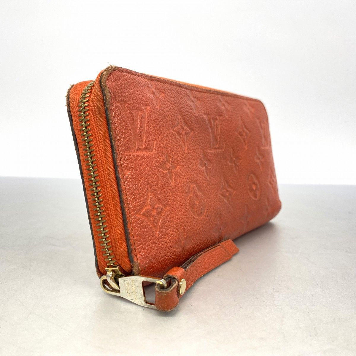 5pb2240】ルイヴィトン 長財布 モノグラム・アンプラント ジッピー