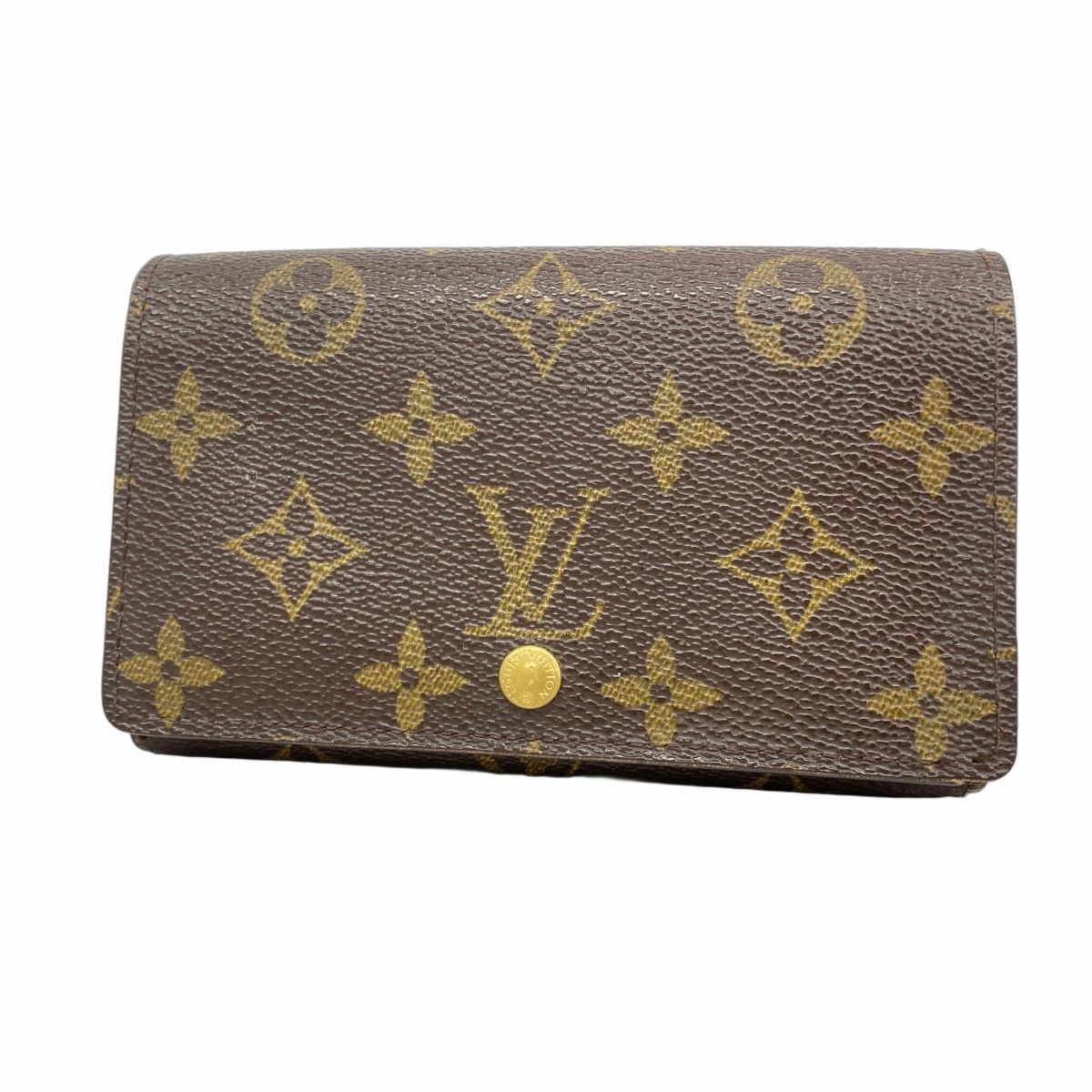 【鑑定済】ルイヴィトン モノグラム ポルトフォイユ トレゾール 廃盤モデル LOUIS VUITTON（ルイ・ヴィトン） 【新品同様】ルイヴィトン