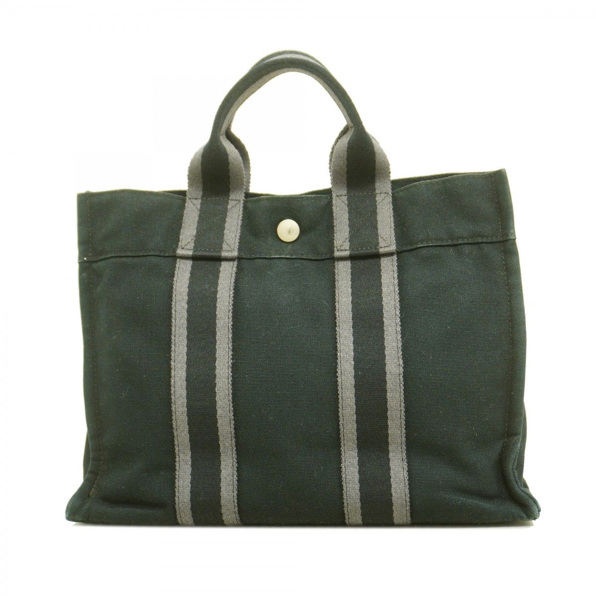 美品！エルメス　Hermes　フールトゥ　PM　ハンドバッグ　ブラック エルメス フールトゥ PM オールレザー ブラック×シルバー金具