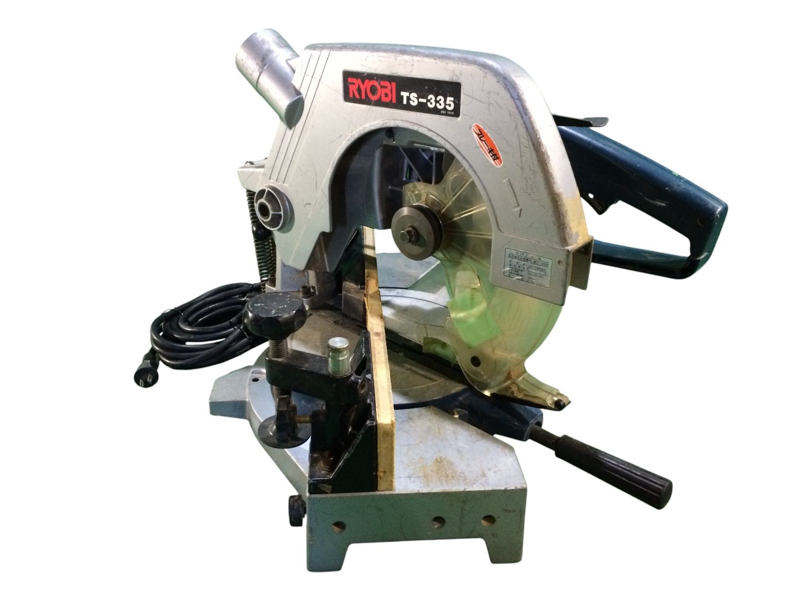 品 RYOBI リョービ 335 mm 卓上切断機 TS-335 丸鋸 丸ノコ マルノコ116609