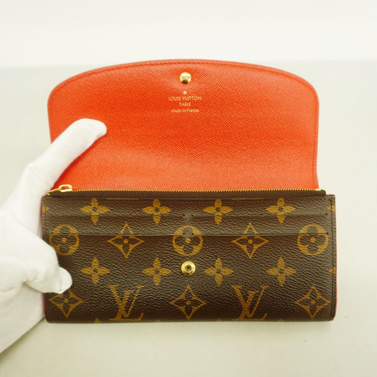 5pb2516】ルイヴィトン 長財布 モノグラム ポルトフォイユエミリー