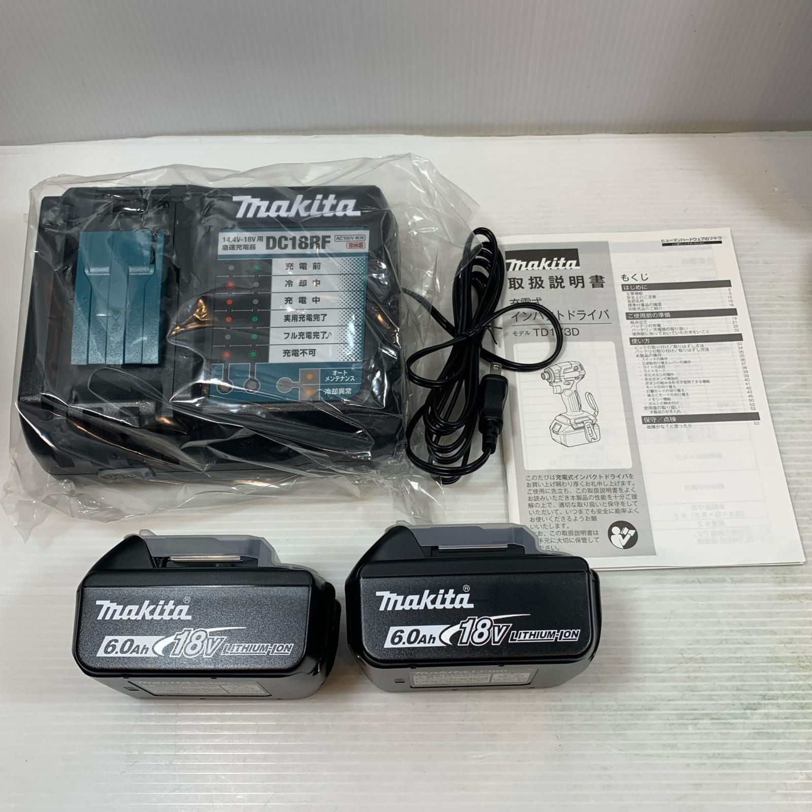  κκMAKITA マキタ 締め付け工具 インパクトドライバ コードレス式 18 v 6 0 Ah 756191 オリーブ 電動インパクトドライバー ドリル ドライバー レンチ