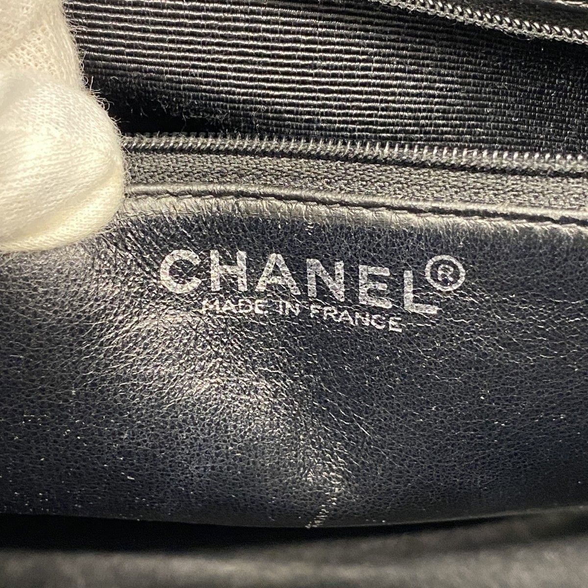 【5pb2574-h】シャネル トートバッグ 復刻トート キャビアスキン ブラック シルバー金具【中古】レディース 5pb2574-h】シャネル トートバッグ 復刻トート キャビアスキン