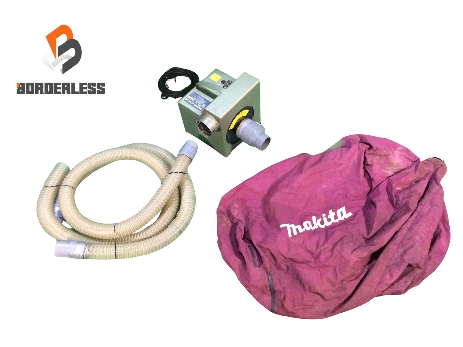 品 makita マキタ 木工用集じん機 410 集塵機 ブロワ ホース 集塵袋付117150