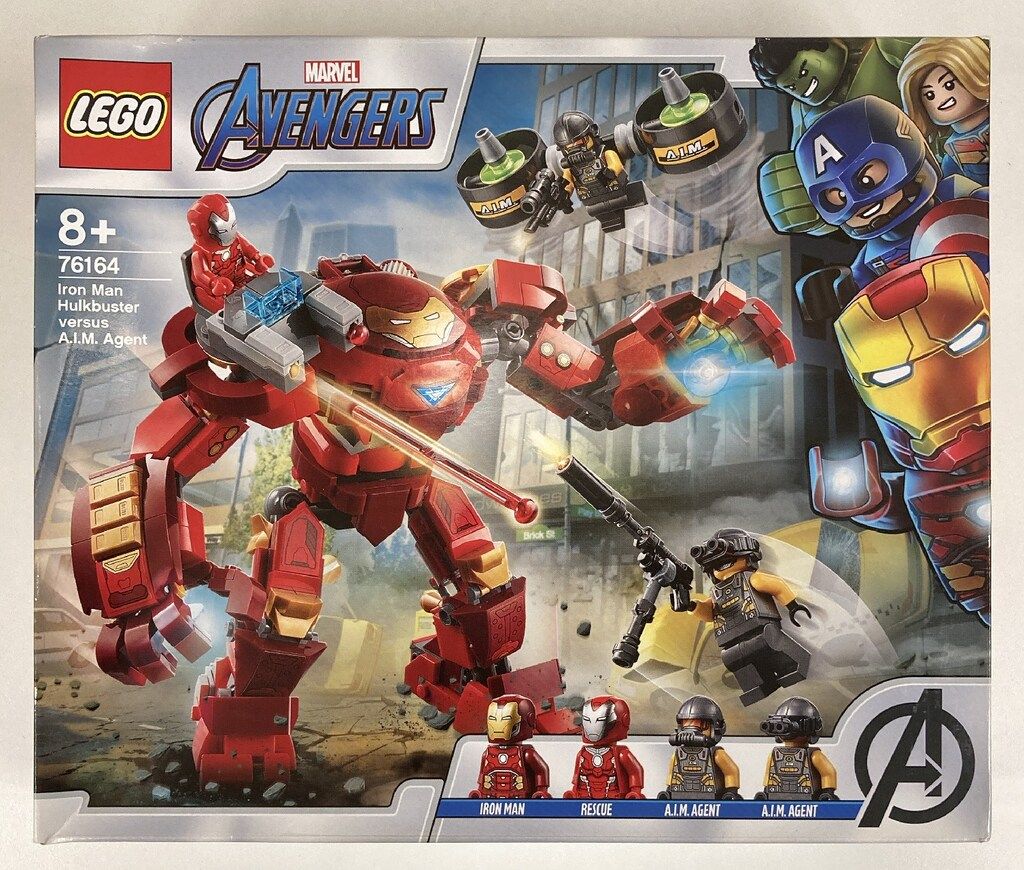 LEGO MARVEL アイアンマン ハルクバスターvs A I M エージェント 76164