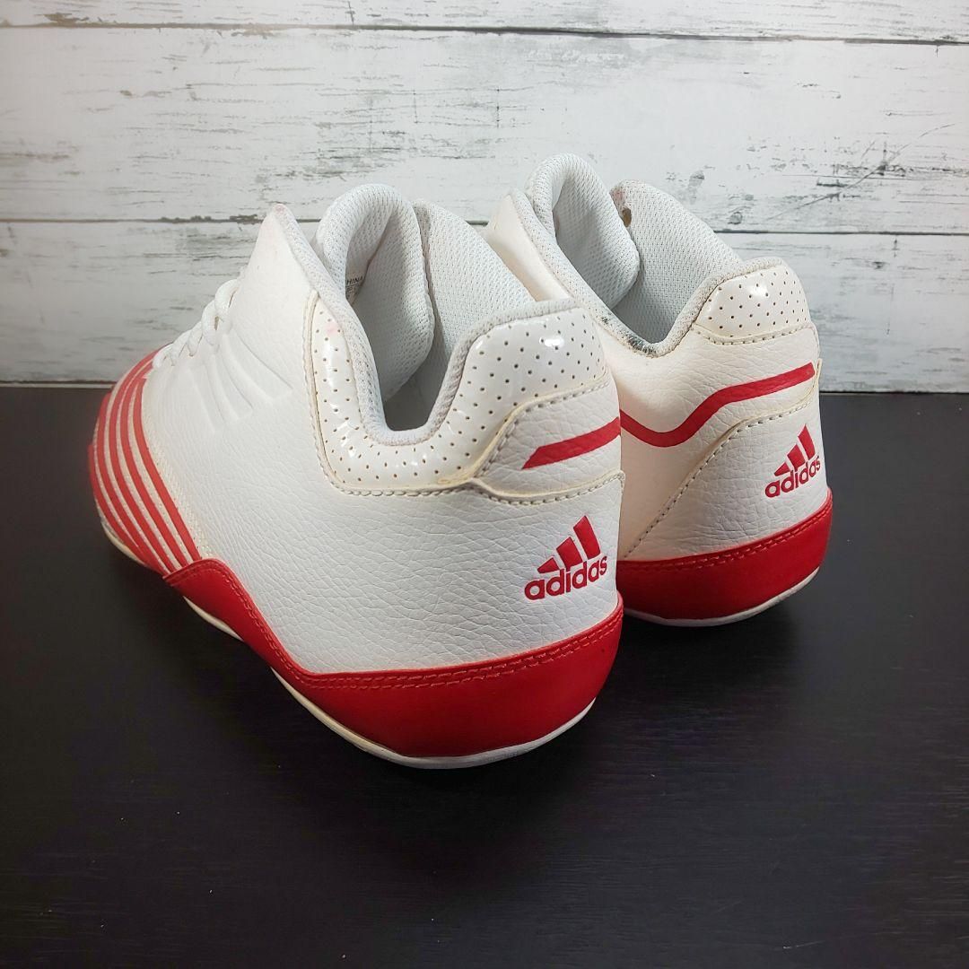 ADIDAS RETURN OF THE MAC ホワイト 白 WHITE レッド 赤 RED 26.0cm