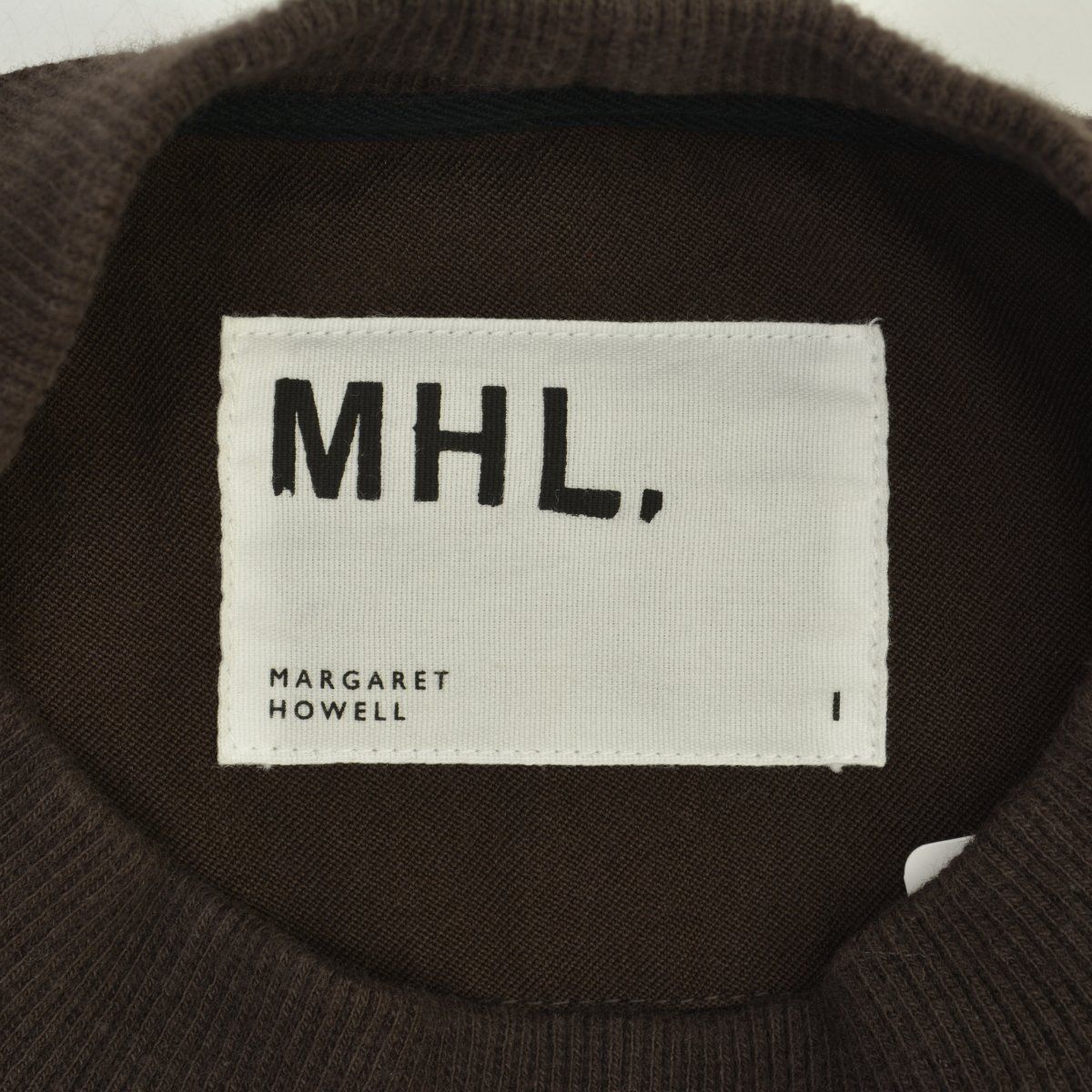 【MARGARETHOWELLMHL】24AW 595-4253512 WOOL COTTON TWILL ウールコットンツイル ラグラン長袖カットソー MARGARETHOWELLMHL】24AW 595-4253512 WOOL COTTON TWILL ウール