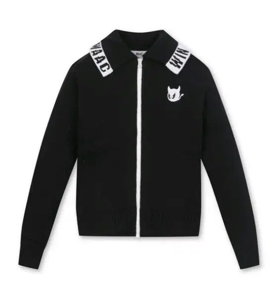 ワック WACC ゴルフ レディース ブラック カシミア 防風 ニット ジップアップ サイズ 1