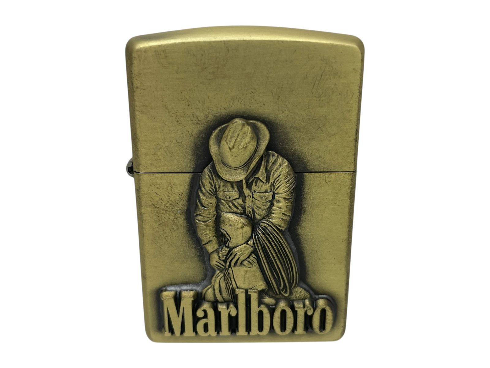 zippo ジッポー marlboro マルボロ オイルライター 1998年製 懸賞品 ゴールド 雑貨 045