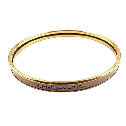HERMES エルメス バングル ユニ エナメル ブレスレット