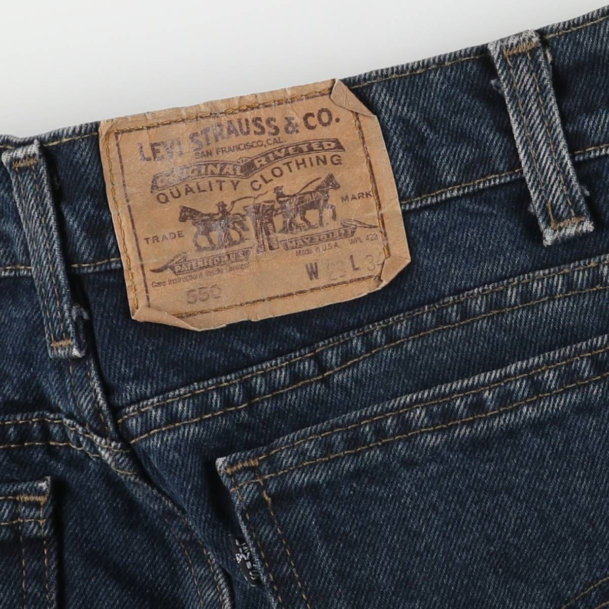 古着 00年代 リーバイス Levi s 550 テーパードデニムパンツ メンズw 29相当 eaa 418927 その他 メンズ ファッション
