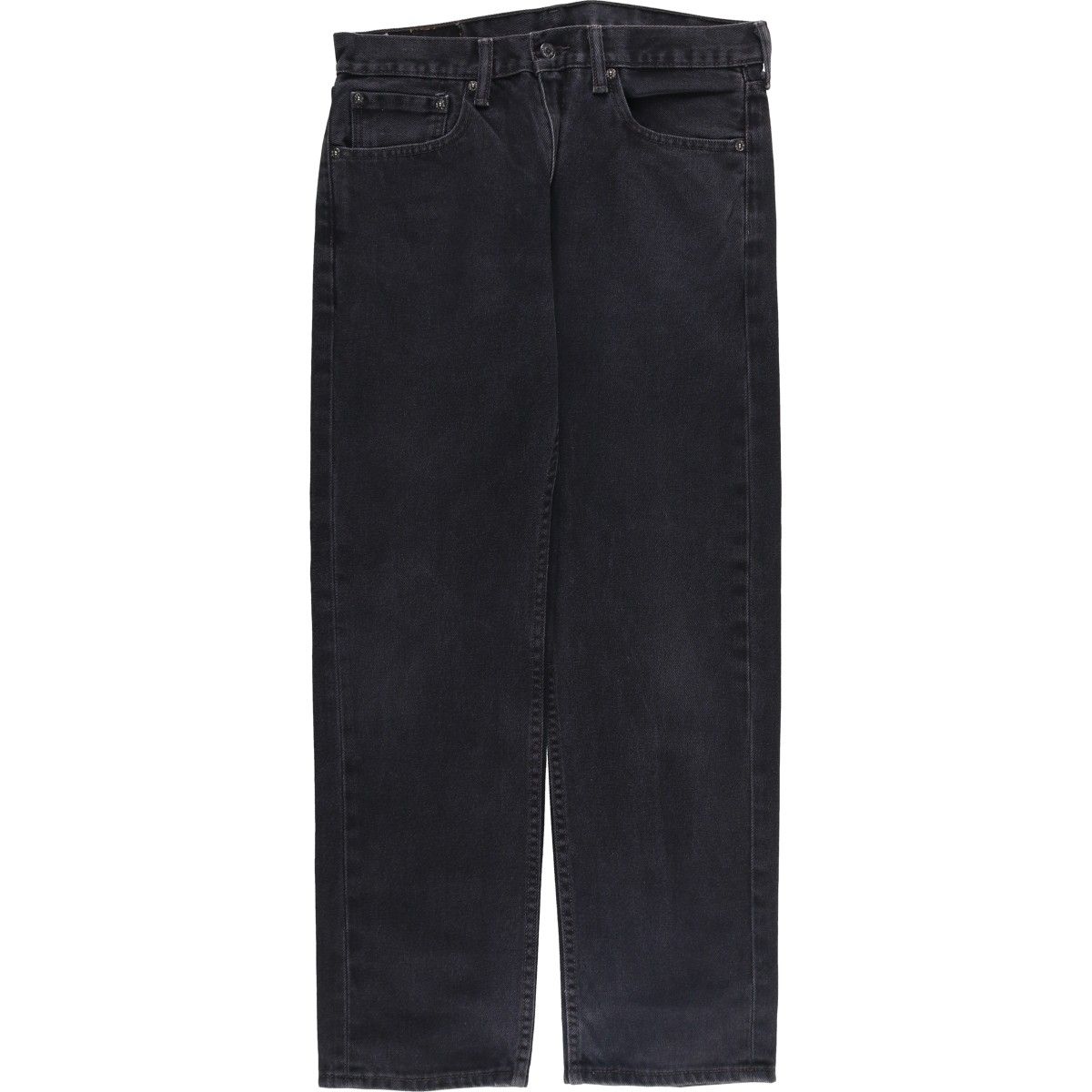 古着 リーバイス Levi s 505 ブラックデニム テーパードデニムパンツ メンズw 32相当 eaa 419704