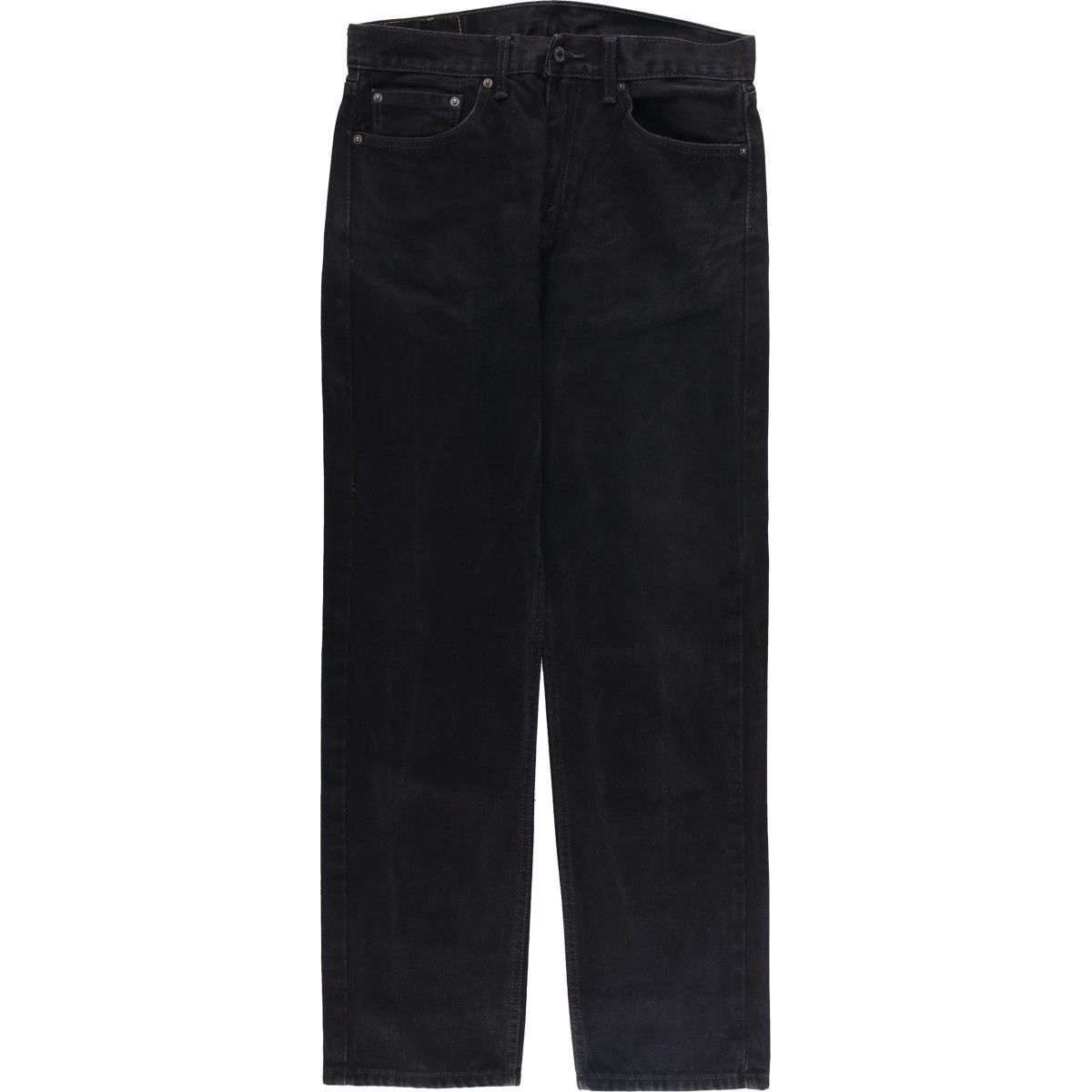 古着 リーバイス Levi s 505 ブラックデニム テーパードデニムパンツ メンズw 32相当 eaa 419877